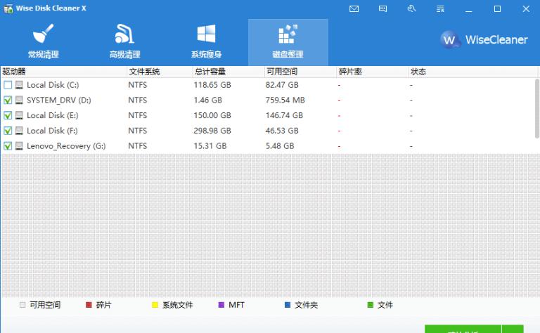 WiseDiskCleanerϵͳߴƬʹýѧ