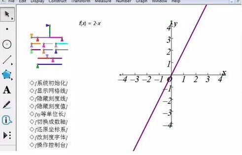 图:几何画板绘制图像