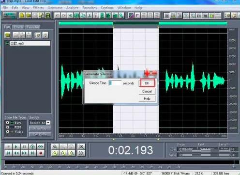 Cool Edit Pro将某段音乐设为静音教程
