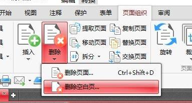 PDF༭ɾPDFĵеĿհҳ