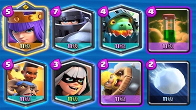 图:《皇室战争》20胜挑战卡组搭配推荐