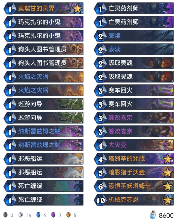 图:《炉石传说》篡改卷宗术玩法攻略