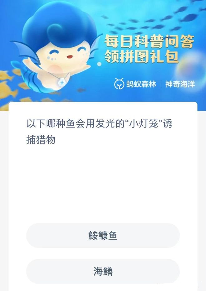 图:神奇海洋最新今日答案8.26
