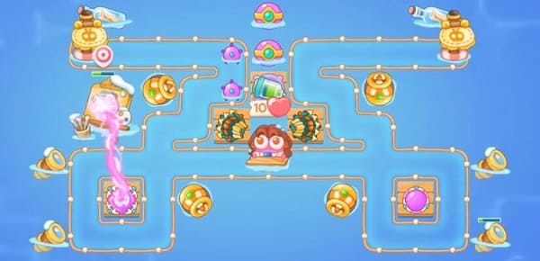 图:《保卫萝卜4》阿波尼克号第46关满星攻略