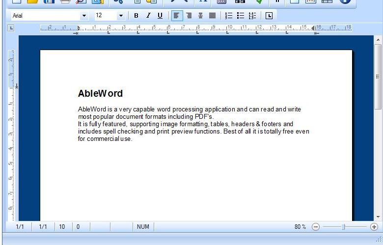 图:AbleWord文档处理图文教学