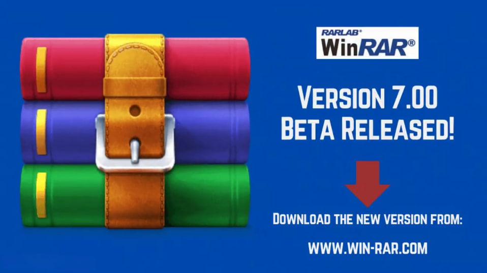 图：WinRAR 7.0.0 Beta版发布 为近年来的重大版本更新带来不少新功能