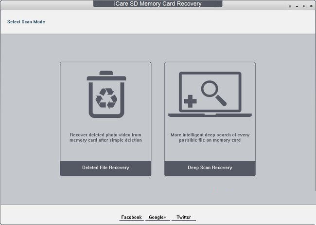 图:iCareSDMemoryCardRecovery