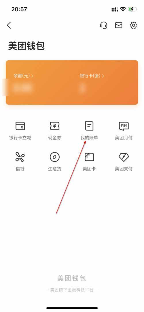 图:大众点评要如何查看我的账单 大众点评查看我的账单教程