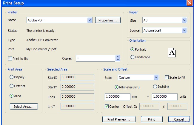 图:Easy CAD Viewer功能特点和绘图方向设置教学