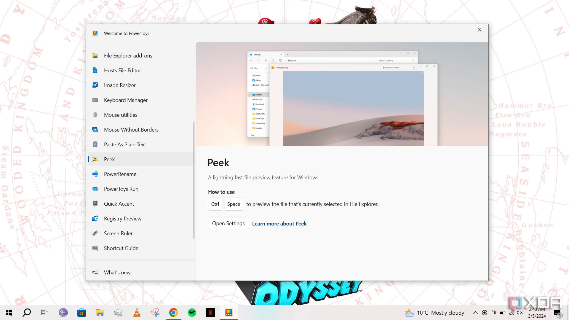 图:微软PowerToys新增WebP/WebM预览功能 解决系统无法直接预览问题